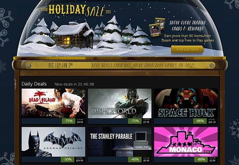 Steam yeni yılı indirimle karşılıyor