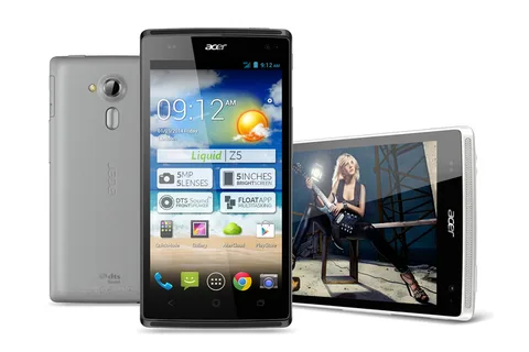 Acer Liquid Z5 ile 5 inç ekran uygun fiyat seviyesine iniyor