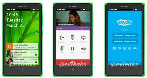 Android Nokia cihazında böyle görünecekti