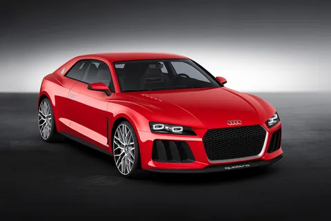 Audi’nin Sport quattro Laserlight konsepti farların geleceğini gösteriyor