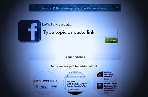 Facebook yeni Conversations grupları oluşturmak için Branch ve Potluck’ı satın aldı