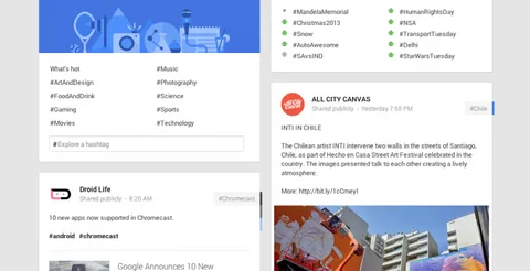 Google+ Keşfet bölümüyle haber takibini güçlendiriyor