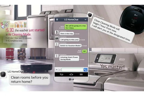 LG HomeChat servisi ev eşyalarıyla yazışma dönemini başlatıyor