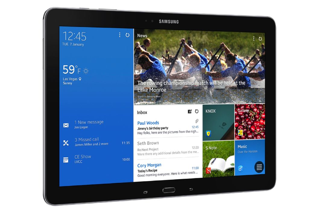 Samsung Galaxy NotePRO 12.2 inç ile büyük tablet ekranında kapasitif kalem deneyimi