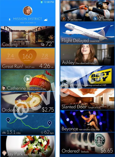 Samsung Galaxy S5’te Google Now benzeri bileşenin ipuçları