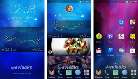 Samsung Galaxy S5 yepyeni bir kullanıcı arayüzüyle gelebilir