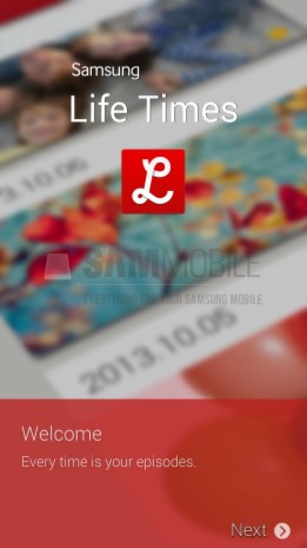 Samsung’un 2014 Galaxy cihazlarında Life Times uygulaması bulunabilir