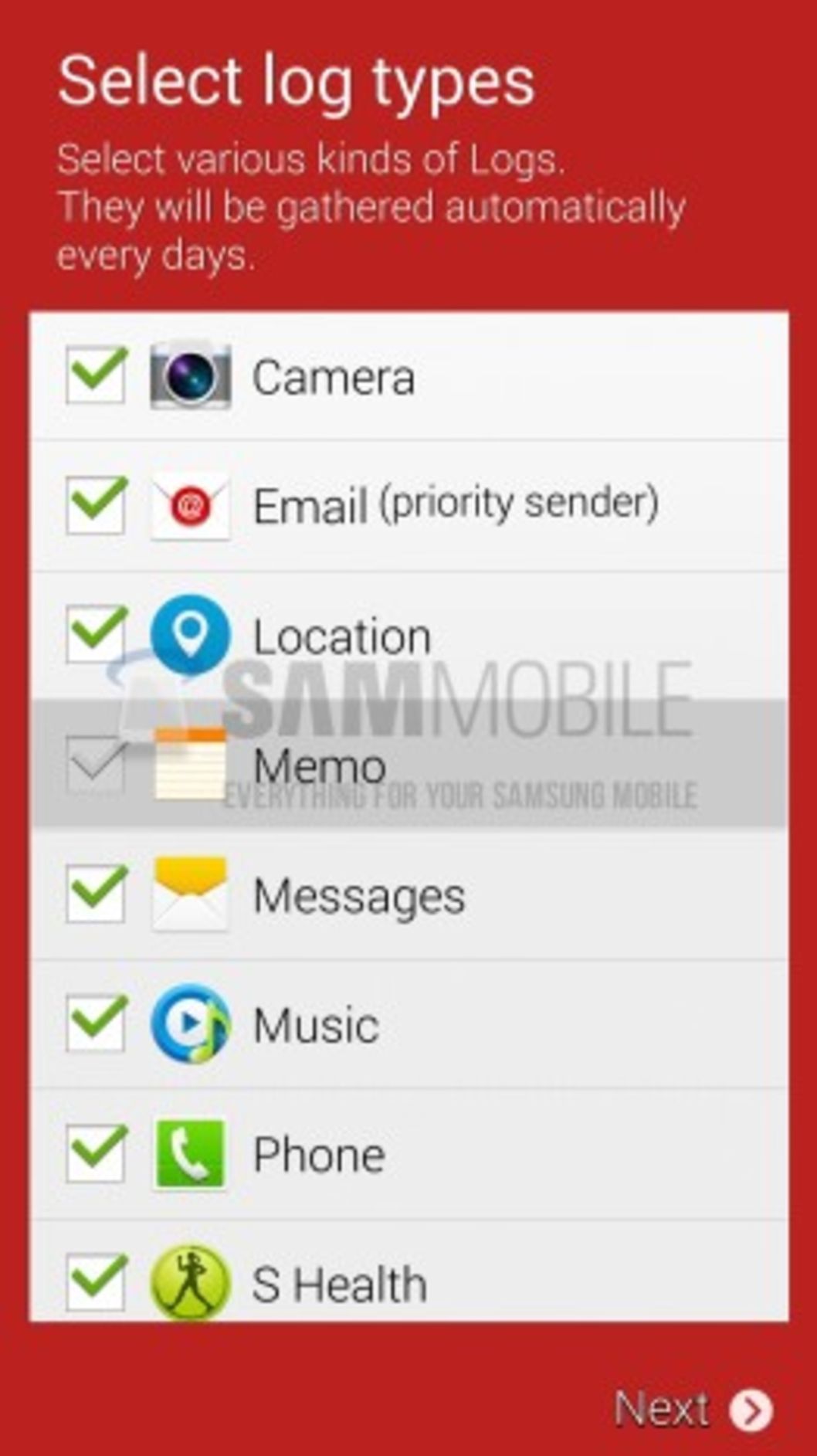 Samsung’un 2014 Galaxy cihazlarında Life Times uygulaması bulunabilir