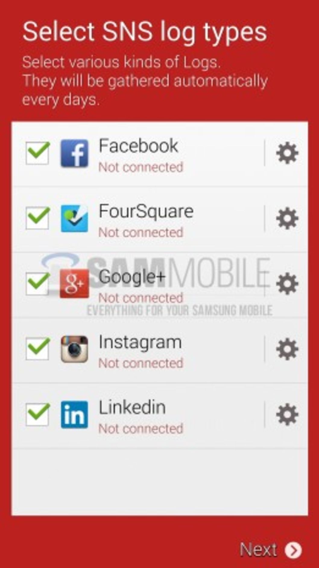 Samsung’un 2014 Galaxy cihazlarında Life Times uygulaması bulunabilir