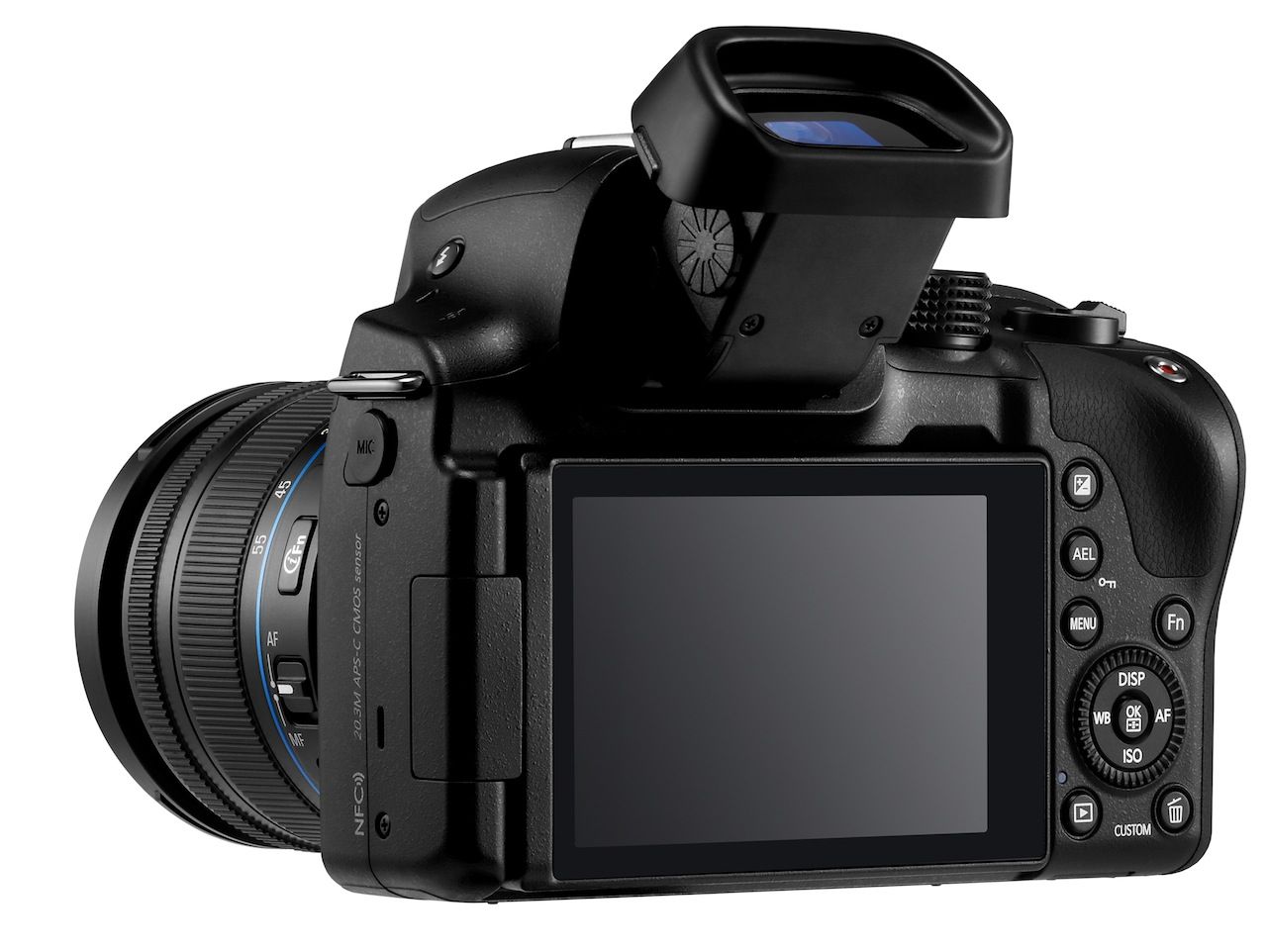 Samsung NX30 esnek elektronik vizör ve yeni lenslerle geliyor