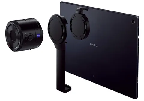 Sony’den QX lens kameraları tabletlere bağlamayı sağlayan aksesuar