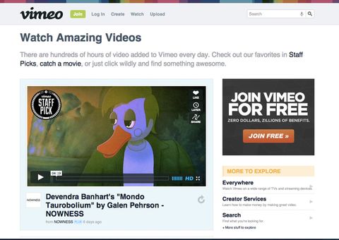 Vimeo’nun yepyeni video oynatıcısı yüzde 50 daha hızlı, HTML5 kullanıyor