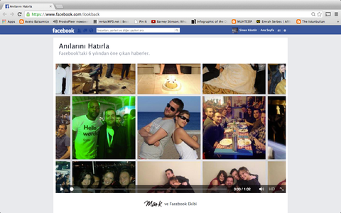 Facebook 10. yılını özel ”Anılarını Hatırla” videolarıyla kutluyor