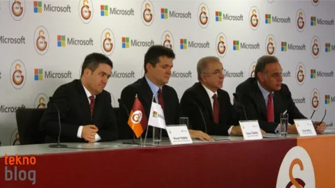 Galatasaray teknolojik altyapısını Microsoft ile yenileyecek