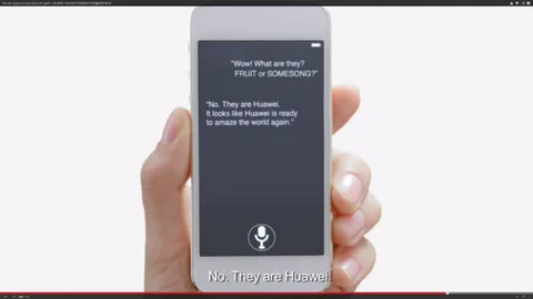 Huawei yeni akıllı telefon ve tabletlerinin haberini Siri ile verdi