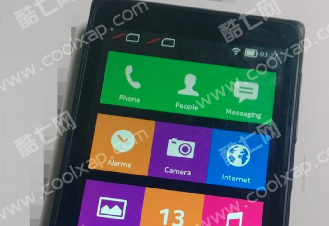 Nokia X A110 Android telefonunun fotoğrafları MWC etkinliği öncesinde sızdı