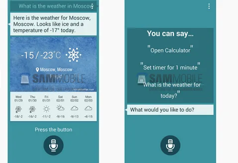Samsung Galaxy S5 ile gelecek S Voice yenilendi, yeni işlevler eklendi