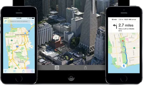iOS 8 Apple Haritalar için yeni özellikleri işaret ediyor
