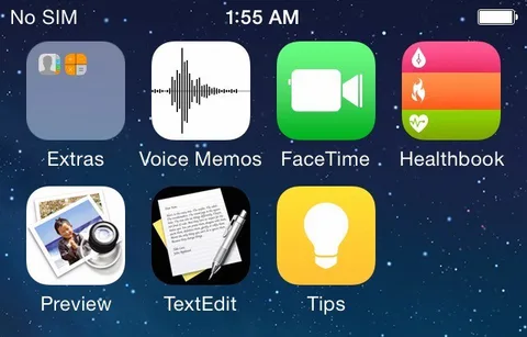 Sızan iOS 8 ekran görüntüleri Healthbook, Önizleme ve TextEdit uygulamalarını işaret ediyor