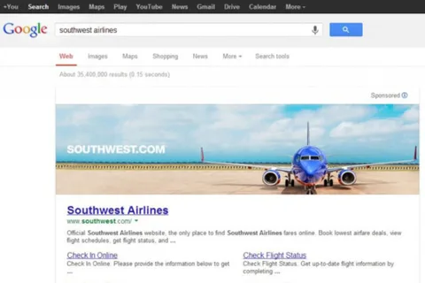Google arama sonuçlarının tepesine banner reklam yerleştirdiği projesini rafa kaldırdı