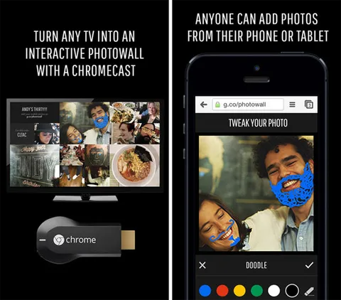 Google’dan Chromecast’e özel fotoğraf uygulaması: Photowall