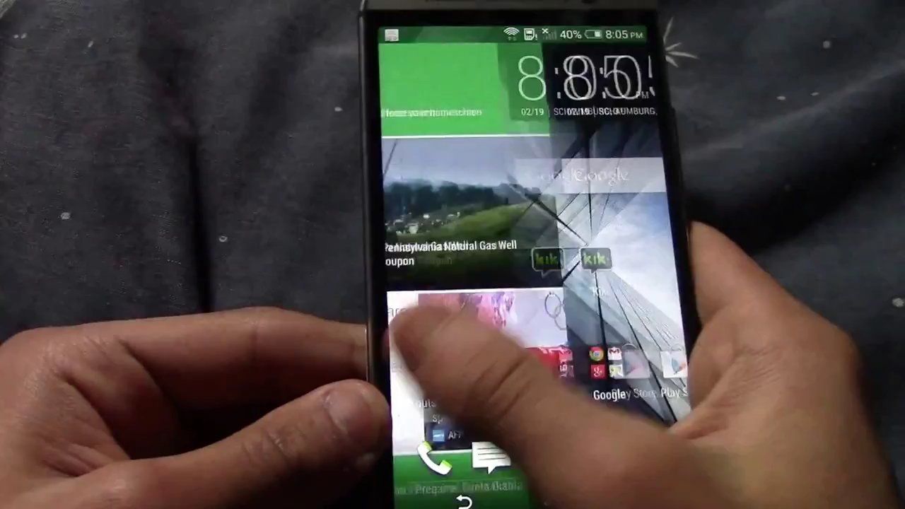 HTC M8 ve Sense 6 videoda görüntülendi