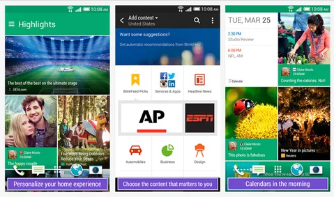 HTC BlinkFeed diğer Android cihazlarına açılıyor