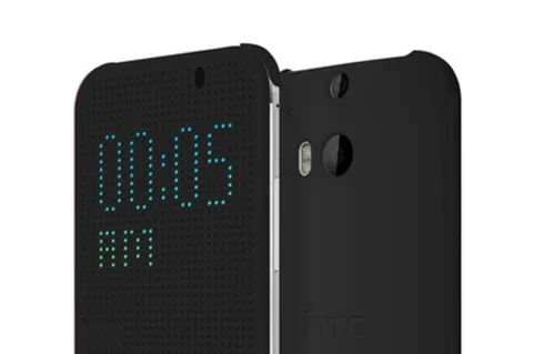 Sızan HTC One kılıfı dijital arka paneliyle dikkat çekiyor