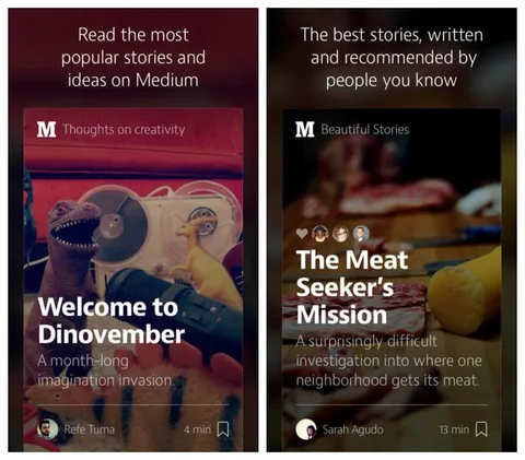 Medium iPhone uygulamasıyla mobilde okumayı kolaylaştırıyor