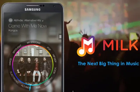 Samsung’dan ABD’ye özel internet radyo uygulaması Milk Music