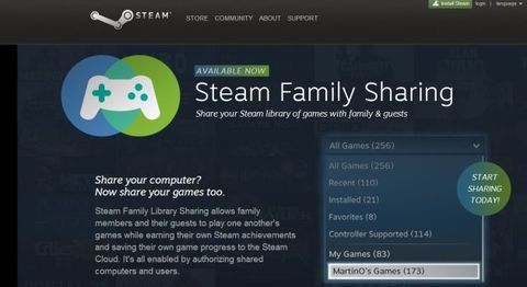 Steam’in aile paylaşım özelliği herkesin kullanımına açıldı