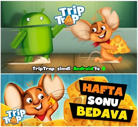 TripTrap nihayet Android platformunda, iOS versiyonu haftasonu bedava