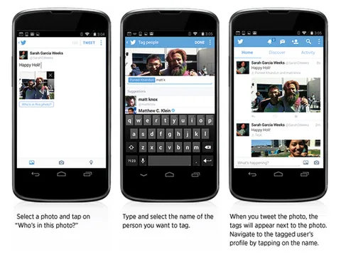 Twitter 140 karakter limitinden etkilenmeden bir fotoğrafta 10 kişiyi birden etiketlemenin önünü açtı