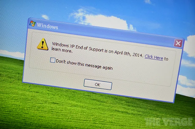 Microsoft Windows XP kullanıcılarını terfi için uyarmaya başlıyor