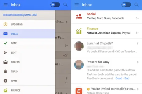Gmail yeni gelen kutusu sekmelerini test ediyor