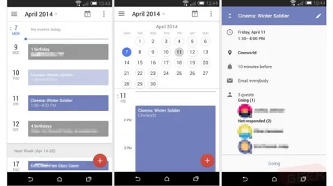 Google Android için yepyeni tasarımlı bir takvim uygulaması hazırlıyor