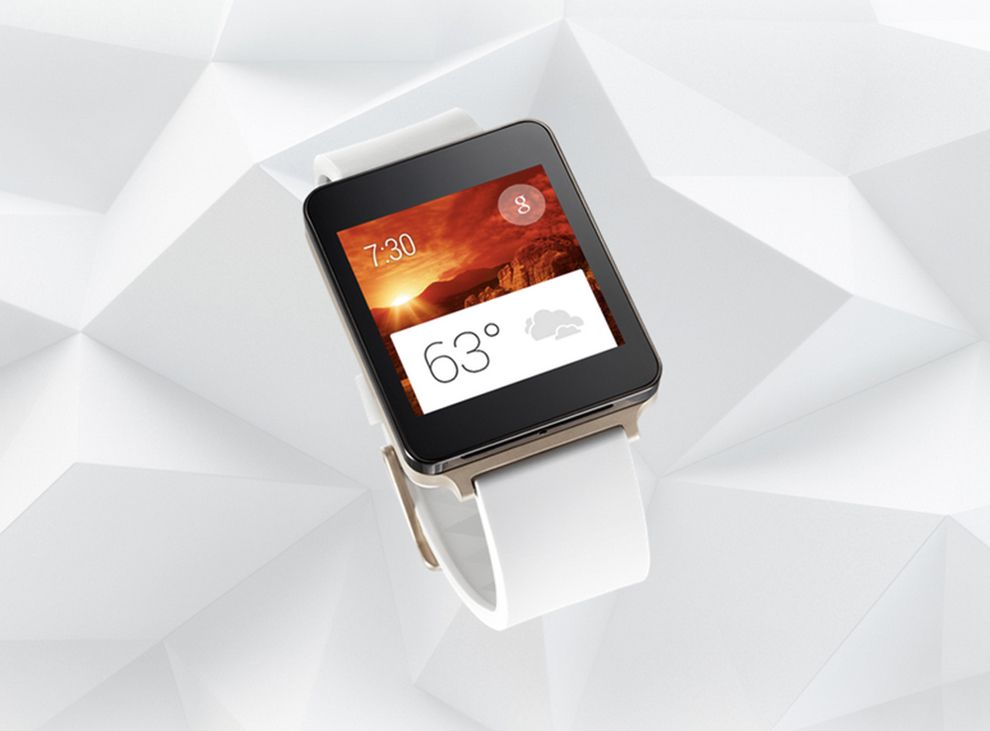 LG G Watch suya dayanıklı ve ekranı sürekli açık olacak