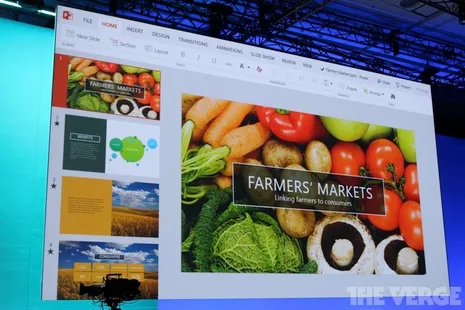 Microsoft dokunmatik ekranlara özel Office Windows’u sergiledi