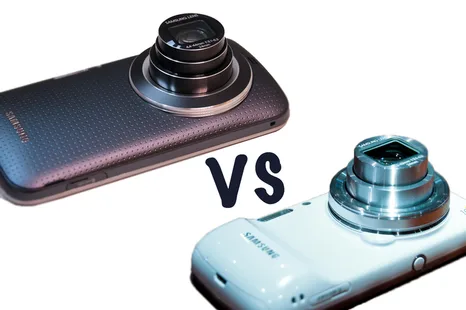 Samsung Galaxy K Zoom ve Galaxy S4 Zoom karşı karşıya