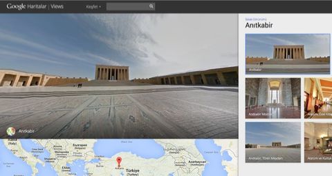Google Sokak Görünümü sayesinde Anıtkabir’de gezinin