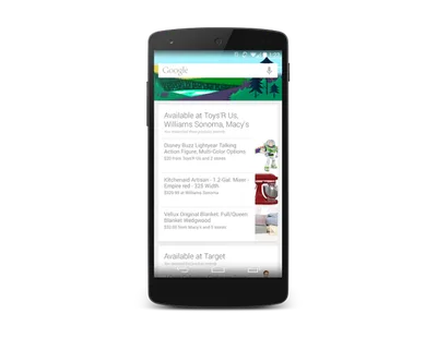 Google Now Android kullanıcılarını aradıkları ürün yakınlarındaki mağazalarda varsa uyaracak
