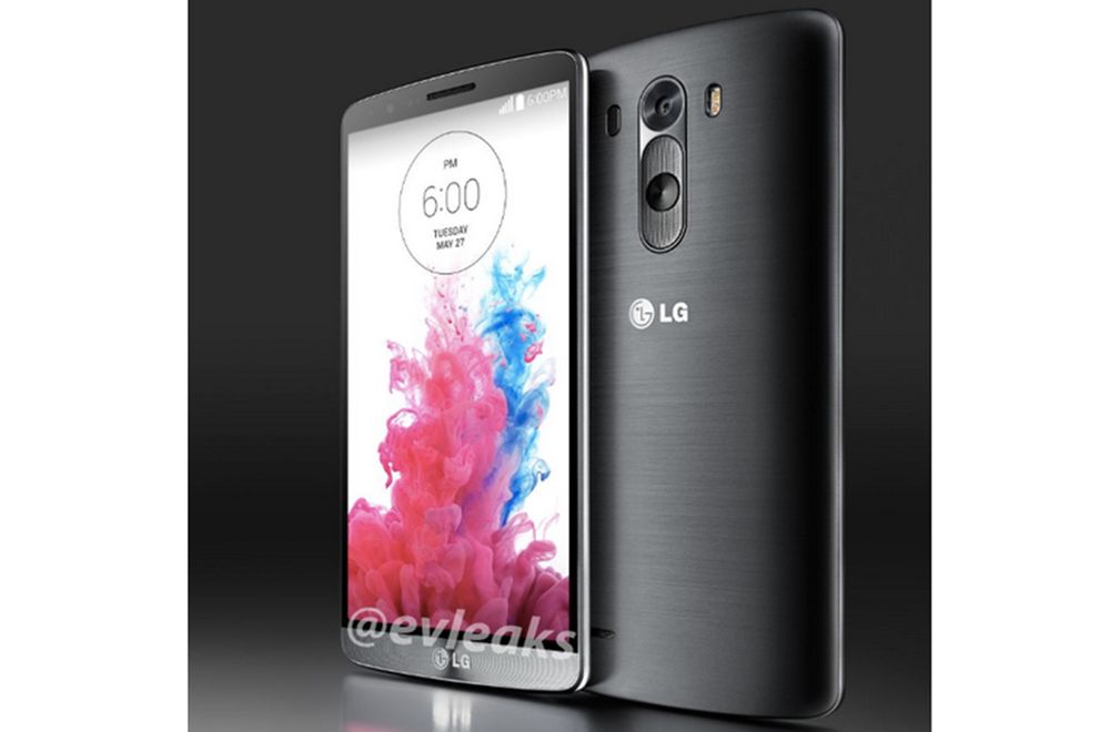 LG G3 büyük gövdesi ve düğmesiz ön yüzüyle görüntülendi