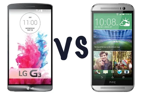 LG G3 ve HTC One (M8) karşı karşıya