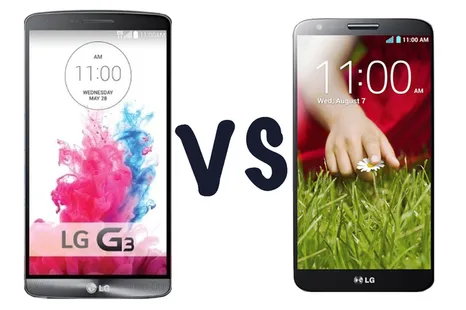 LG G3 ve LG G2 karşı karşıya