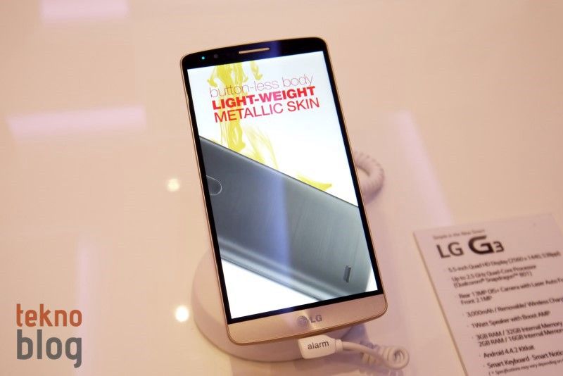 LG G3 Ön İnceleme (video eklendi)