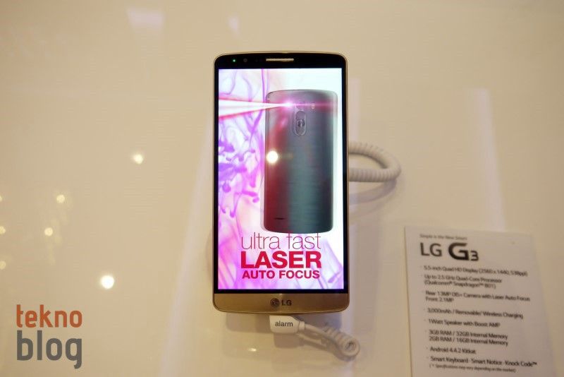 LG G3 Ön İnceleme (video eklendi)