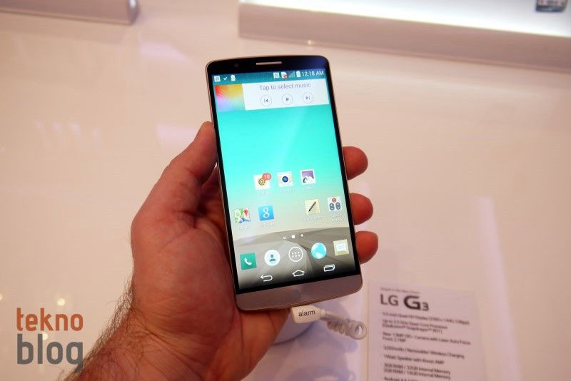 LG G3 Ön İnceleme (video eklendi)