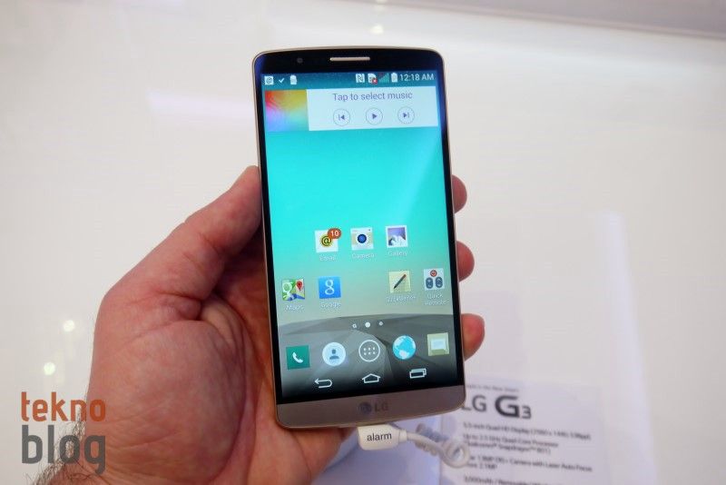 LG G3 Ön İnceleme (video eklendi)