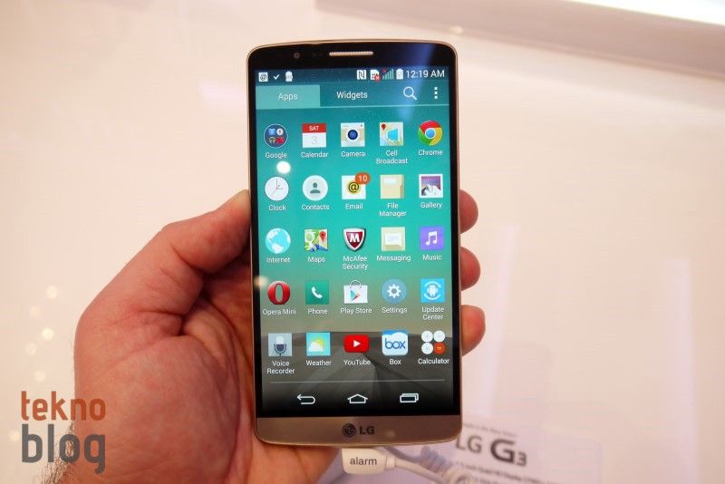 LG G3 Ön İnceleme (video eklendi)