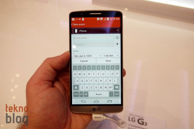 LG G3 Ön İnceleme (video eklendi)